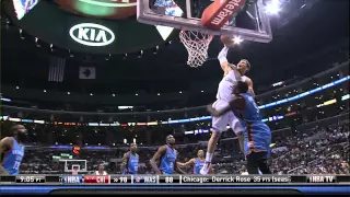 Blake Griffin Monster Dunk On Kendrick Perkins (HD 2012-01-30)