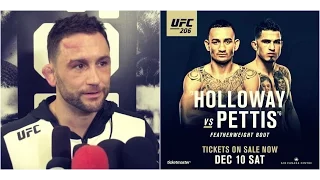 Frankie Edgar on Holloway vs Pettis fight and dropping down to Bantamweight