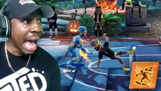 CURRY BREAKING ANKLES IN HALLOWEEN UPDATE! NBA 2k Playgrounds 2 Gameplay Ep. 9