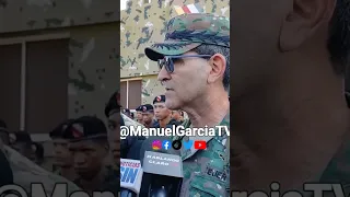El Ministro de defensa  Carlos Luciano Díaz Morfa; la frontera está tranquila por Dajabòn