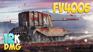 FV4005 - 4 Kills 12K DMG - Sour! - World Of Tanks