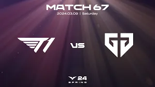 T1 vs GEN | Match67 Highlight 03.09 | 2024 LCK Spring Split