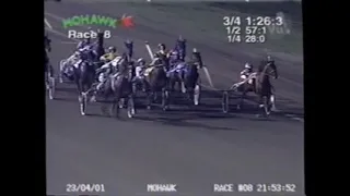 2001 Mohawk Raceway DIAMOND RIVER Doug Brown JFA Trot