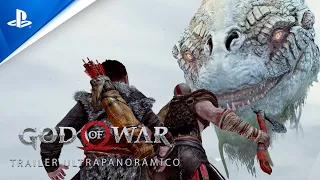 GOD OF WAR - Tráiler ULTRAPANORÁMICO en ESPAÑOL ¡Ahora en PC! | PlayStation España