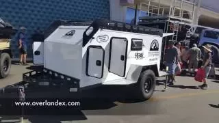 composite walled (no wood) teardrop trailer by Overland Explorer :Offroad Expo 2016