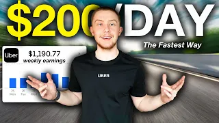 The FASTEST Way to Make $200/Day with Uber | EASY MONEY