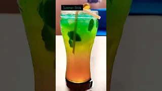 Multi color Mojito at home | try this summer | #shorts #shortfeed #summer #viral #asmr  #bengali