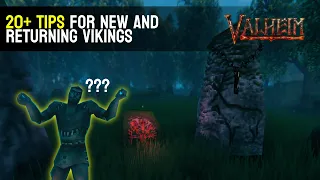 20+ Tips for New and Returning Players | Valheim Beginner's Guide | Peebs TV Wayfinder