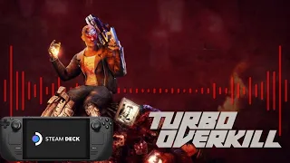 Turbo Overkill Steam Deck Gameplay
