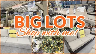 BIG LOTS OUTDOOR PATIO FURNITURE HOME DECOR SHOP WITH ME CLEARANCE