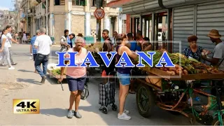 CUBA: [4K] Las calles de La Habana | 4K Walking Tour of the streets of Havana, Cuba