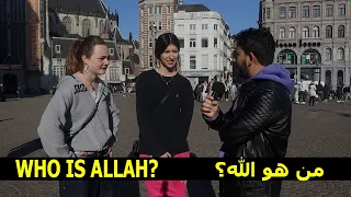 Quizzing Strangers about ISLAM in Amsterdam for €20! | WHO IS ALLAH?!