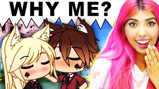 The Alpha Marked The Quiet Girl 🐾 (Gacha Life Mini Movie Reaction)