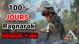J'ai survécu 100 Jours en Hardcore sur Ragnarok (ARK moddé )