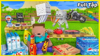 [ Lớp Học Quái Vật ] CẮM TRẠI THEO CHỮ CÁI TỪ 1 ĐẾN 5 SAO ( Full Tập )  | Minecraft Animation