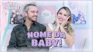 REVELANDO O NOME DA NOSSA BABY