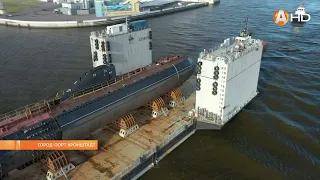 Первая советская атомная подводная лодка К-3 «Ленинский комсомол» вернулась в Кронштадт