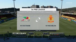 FIFA 21 | KV Oostende vs KV Mechelen - Belgium Jupiler League | 27/02/2021 | 1080p 60FPS