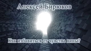 Алексей Бирюков - Как избавиться от чувства вины?