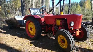 Tractor T-25 in the forest / трактор Т-25 в лесу / T-25 w lesie