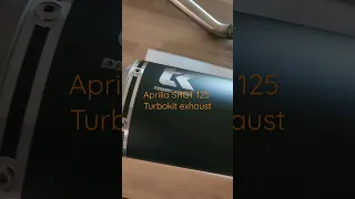 Aprilia SRGT Turbokit exhaust