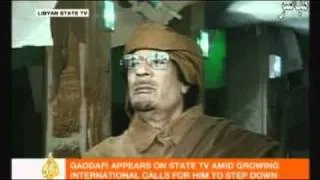 Defiant Gaddafi vows to fight revolt