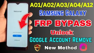 All Samsung A01,A02,A03,A04,A12 Frp Bypass Android 11 | 2023 Remove FRP Lock/Google Account Bypass