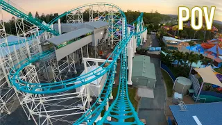 Gold Coaster Front Row POV Dreamworld Australia Arrow Custom Looper