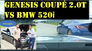 PIQUES: Génesis Coupé 2.0 VS BMW 520i Un Simple e Indefenso Carrito Coreano Vs Una berlina Alemana