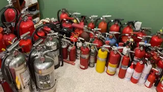 My Fire Extinguisher Collection as of 12/9/22 + Fire Extinguishers around my House