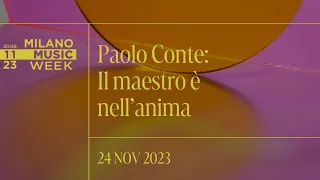 Paolo Conte: Il maestro è nell’anima – MMW 2023