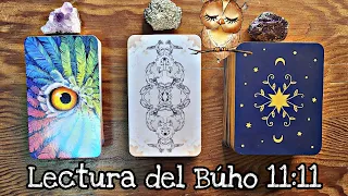 Lectura del Búho 11:11 🦉 Elige tú carta