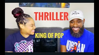 THIS S*** WAS DOPE!! MICHAEL JACKSON- THRILLER (REACTION)