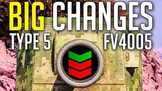 BIG Balance Changes To TYPE 5 and FV4005 ► World of Tanks 1.5+ Update News