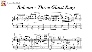 Bolcom - 3 Ghost Rags (Jacobs, Cazal, Myer)