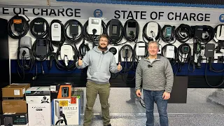 Visiting The Ultimate Home Charging Guru! Full Tour Of State of Charge & Electrical Setup