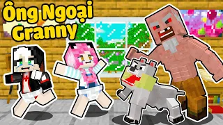 MỀU THỬ THÁCH TRỐN KHỎI NHÀ TRẺ ÔNG NGOẠI GRANNY TRONG MINECRAFT*REDHOOD CÓ BẢO MẪU LÀ CHỒNG GRANNY