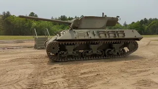 First Run of M36 Jackson 90mm Gun Motor Carriage / Tank Destroyer at the American Heritage Museum