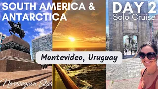 16 Day SOLO Cruise: Day 2 on the Norwegian Star | Walking Tour in Montevideo, Uruguay!