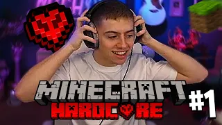 L'AVENTURE MINECRAFT À UNE SEULE VIE ! ❤️ (Aventure Minecraft Hardcore #1)