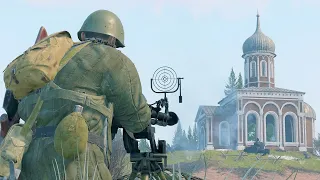 Enlisted Gameplay - Beloe Lake - Battle For Moscow [1440p 60FPS]