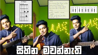 Ananthayata Yanawamai (සිහින මවන්නැති) | Guitar Lesson | Sinhala Guitar Lesson | Strumming & Chords