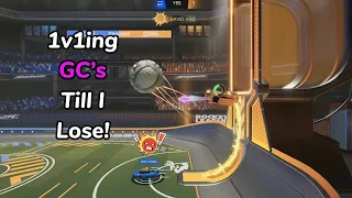 1v1ing Grand Champs Till I Lose  pt.1 | Rocket League Sideswipe