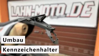 KTM 690 SMC/R Kennzeichenhalter Heck Umbau Montage-Anleitung (Tutorial)