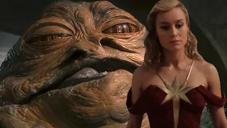 Jabba enslaved Captain Marvel