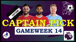 Top 3 Captain Picks | Game Week 14  | Fantasy PL 2020-21