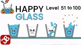 Happy Glass (By Lion Studios) Puzzle Level 51 to 100 - iOS/Android