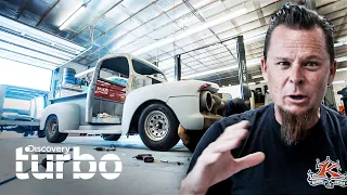 El taller parte a la mitad una camioneta de los 50 | Al Estilo Kindig | Discovery Turbo