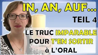 der, die, das, dem, den... le TRUC IMPARABLE pour t'en sortir à L'ORAL en allemand !