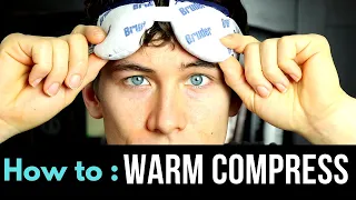 Eyelid Warm Compress - Easy Hot Compress for Dry Eyes